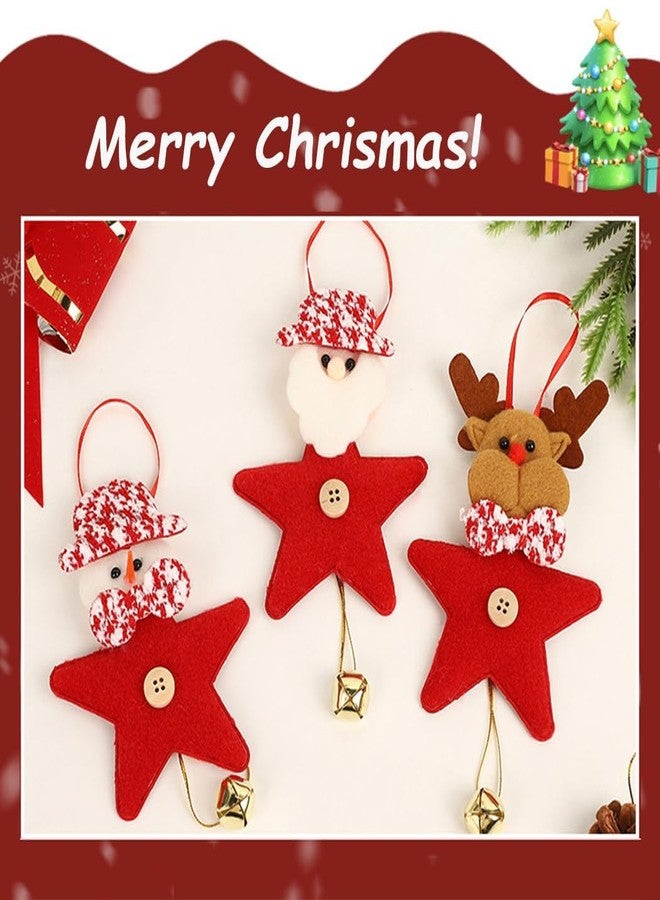 squishy 3-12Pcs Christmas Decorations, Festive Ornaments, Unique Gift Items for Tree Home Office and Holiday Celebration (Multicolor（C） 3PCS) - Image 2
